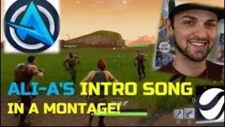 I did a montage video with Ali a background music
