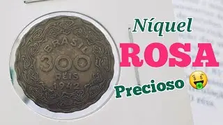 Valor atualizado das moedas 300  400 R&eacute;is 1942 VARGAS; N&Iacute;QUEL ROSA vale dinheiro SIM.