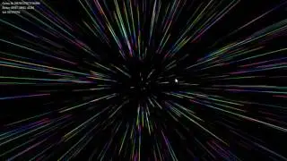 Procedural Galaxy - Warp speed!
