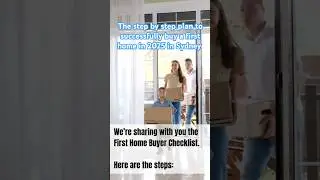 first home buyers checklist