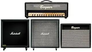 Bogner Ecstasy 101B 20th Anniversary EL34 Speaker / Cabinet Shootout