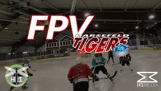Ice Ice Baby! Mit der FPV Drohne &uuml;ber die K&ouml;pfe der Harsefeld Tigers