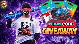 Vishal IS Live | TEAM CODE GIVEAWAY  | FF Live And Uid Check Out Funny Reaction 😱 |