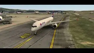 LATAM A350 departing 🛫 ✈️from GRU airport ✈️ World of Airports 