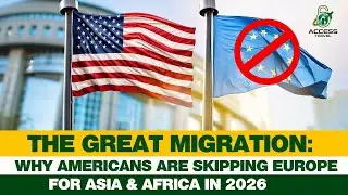 🌍 The Great Migration: Why Americans Are Skipping Europe for Asia & Africa in 2026 ✈️