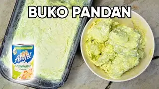w/ FRESH COCONUT and PANDAN | 5 Ingredients only! | Buko Pandan Ice cream