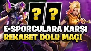TÜRKİYENİN EN İYİ E-SPORCULARINA KARŞI REKABET DOLU MAÇ! LEOMORD & IXIA | Mobile Legends
