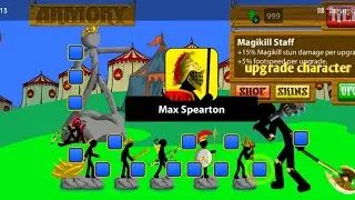 Stick war king ghint ghint leader swordwath army best gameplay