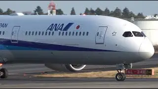 All Nippon Airways Boeing 787-10 JA901A Landing at NRT 34R