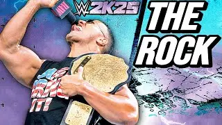 WWE 2K25 - The Rock '01 Signatures and Finishers 