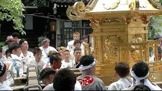 平野郷 夏まつり_神輿足洗い神事
