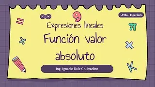 44 - Expresiones lineales - Función valor absoluto