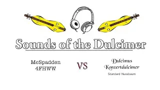 McSpadden 4FHWW vs. Dulcimus Konzertdulcimer Standard Nussbaum