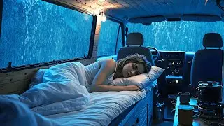 Car Rain Sounds for Sleep 🚗 Comforting Rainfall Audio for Mind Relaxation