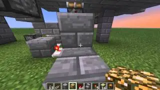 [Minecraft] Секретный сундук в стене [Компактный редстоун]