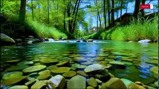 Daytime Sleep Made Easy &mdash; Soft Piano with Sunny River Sounds | 10 Hours