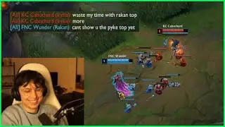 Wunder Picks Rakan Top Lane In LEC Inhouses
