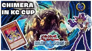CHIMERA & NIGHTMARE MAGICIAN WITH CHIMERA ILLUSIONS SKILL IN KC CUP DUEL YU GI OH DUEL LINKS