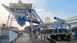 ZAP-M60E Super Mobile Batch Mix Asphalt Plant: Ready for Shipment, Elevate Your Paving Projects