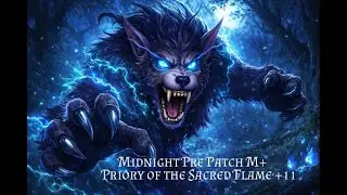 Feral Druid Midnight Pre Patch M+: Priory of the Sacred Flame +11