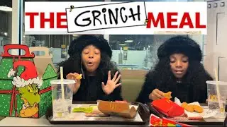 We tried the Viral Grinch Meal and it was Hilarious!!!
