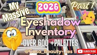2026 Massive Eyeshadow Inventory & Declutter Part 1
