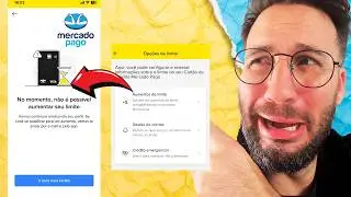 MERCADO PAGO: O Limite CART&Atilde;O CR&Eacute;DITO n&atilde;o AUMENTA por ISSO! (O Algoritmo que BLOQUEIA Seu Cr&eacute;dito!)