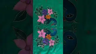 fabric painting blouse designs @Aari_world24 @YutiDesignerBlouse @trendy_aariworks #tranding