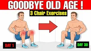 Over 60: 3 Chair Exercises Reduce Fall Risk and Rebuild Strength | Senior Health Tips