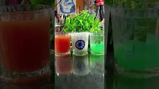 Indian flag making 🇮🇳 with creative glass idea 💡#15august #viral #youtubeshorts #trending #shorts
