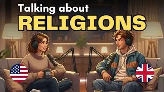 Talking About Religions in English | English Conversation Practice