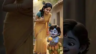 ठाकुर जी को फल चाहिए #shorts #krishna #animation