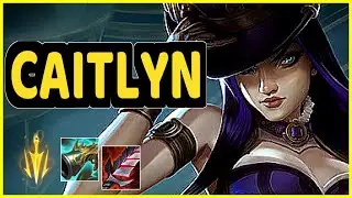 CAITLYN VS SMOLDER - 16/8/7 KDA ADC GAMEPLAY