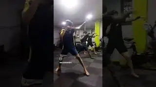 Practice with begginers at perfect gym bhandup mumbai#mma#kickboxing #karate