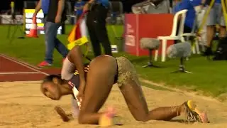 Natalia Linares Colombia Olympian | Long Jump Highlights | Lucerne World Athletics