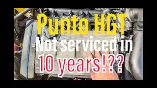 THIS FIAT HAS NOT BEEN SERVICED IN 10 YEARS! | 4K