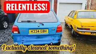 MASTER CLASS IN VALETING! CLASSIC FORD SHENANIGANS! DOING STUFF! THERAPY? MAKING YA'S PROUD! RETRO!
