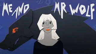 Me and Mr Wolf | paper stop-motion | OC AMV |