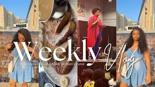 WEEKLY VLOG | I MET JENNIFER LEWIS?? + BLACK WOMEN&rsquo;S EXPO + COOKING + RUNNING ERRAND + MORE