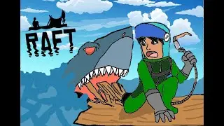 I Made A Raft That Is Filled With Items That I Cannot Even Move!