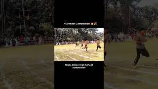 Schoolmate Competition 400 Miter U17 Itinda union  High school #running #400miter #sports #school..