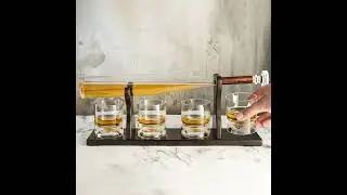 Whisky baseball shaped whiskey decanter, custom design #glassware #whiskeydecanter