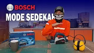 UNBOXING & REVIEW WOOD PLANER MESIN SERUT KAYU BOSCH GHO 6500