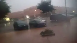 اليوم مدينة مراكش 🌨️🌧️🙏