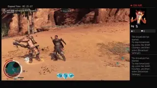 Desolation of  Mordor going for Gold achievement