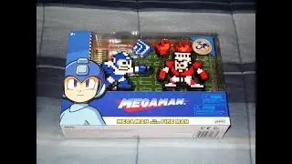 Review: Jakks Pacific - Ice Slasher Mega Man VS Fireman 8-Bit Figure Pack