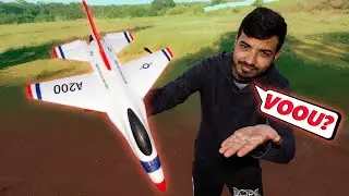 GAMBIARRA no Jato de Controle Remoto. DEU BOM? | Wltoys XK A200