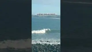 DAWN SURF SESSION AT RAGLAN, NEW ZEALAND #nz #surf #surfing #raglan #newzealand
