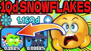 1Qd CHRISTMAS SNOWFLAKES EGG OPENING!! Roblox Timber Champions