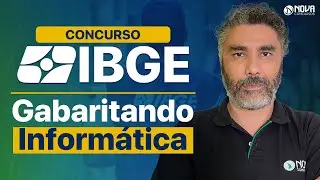 Concurso IBGE 2026: Gabaritando Informática - Questões Passo a Passo
